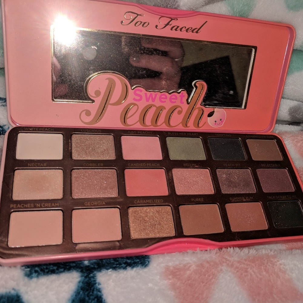 Too faced peach pallet dupe